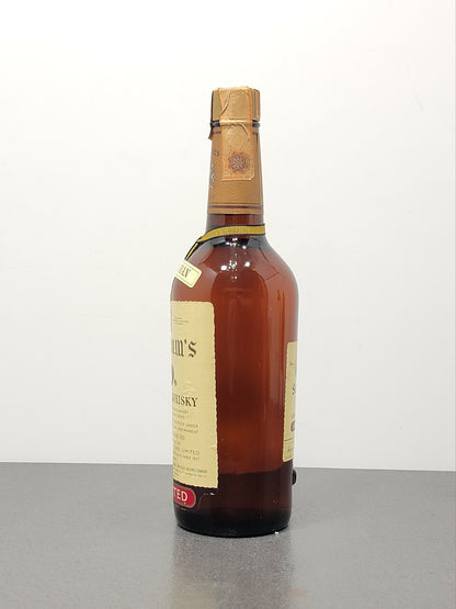 Whisky Canadian Seagram's V.O. 1967 6 Years Old bott.75 cl 43%