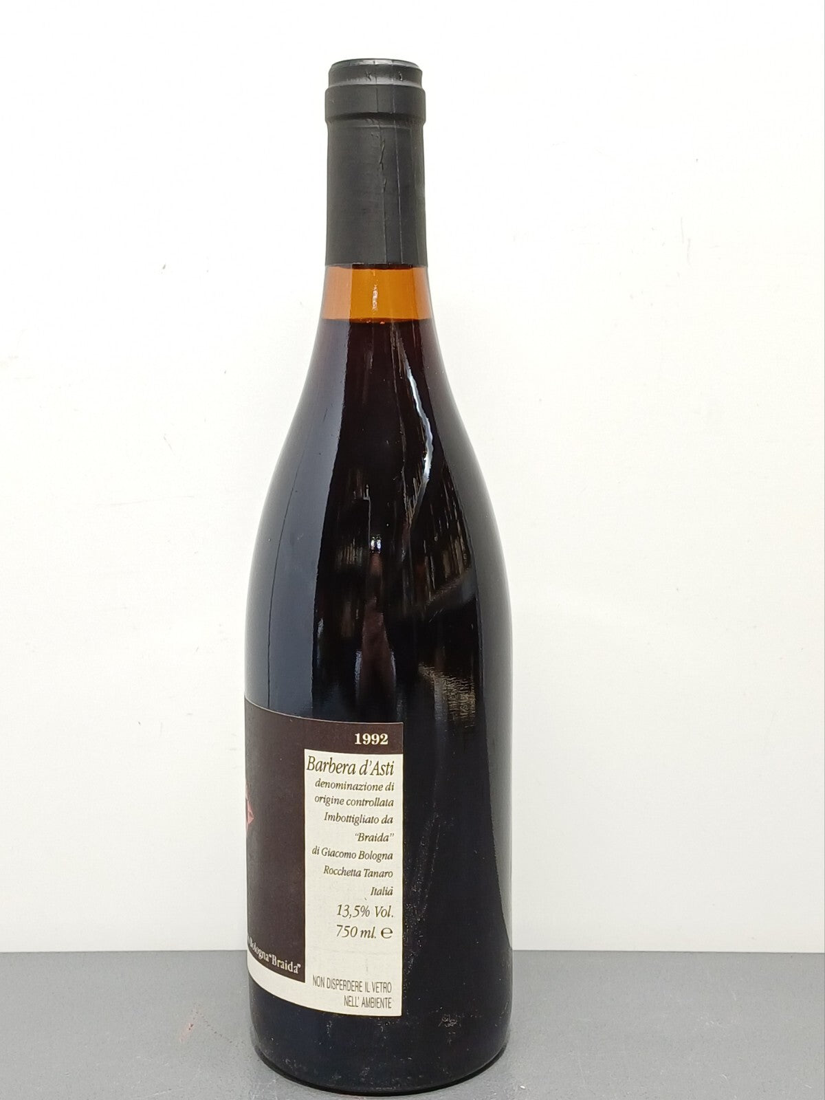 Bricco Della Bigotta Barbera 1992 Braida 12 Bottiglie 75 cl Cassetta In Legno