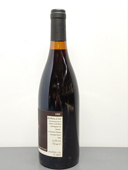 Bricco Della Bigotta Barbera 1992 Braida 12 Bottiglie 75 cl Cassetta In Legno