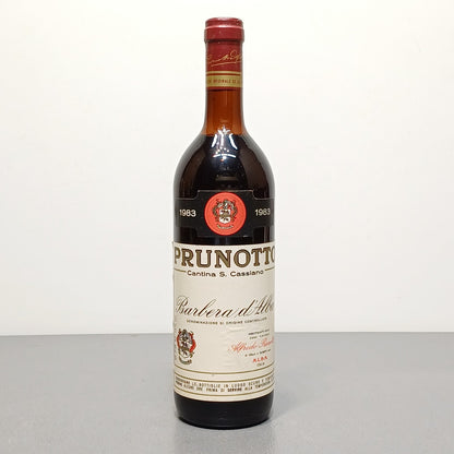 Barbera 1983 Alfredo Prunotto bott. 75 cl 12%
