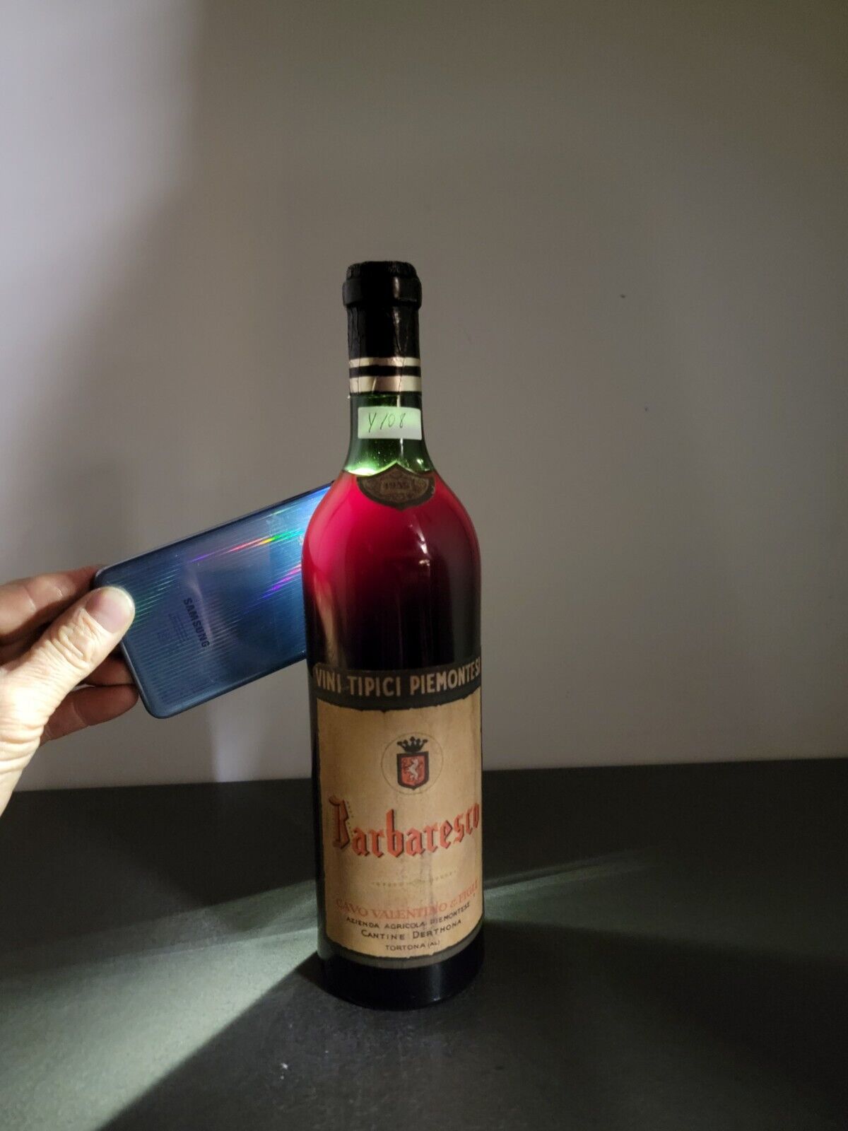 Barbaresco Cavo Valentino 1958  Cantine Derthona bott..70 cl 13.5%