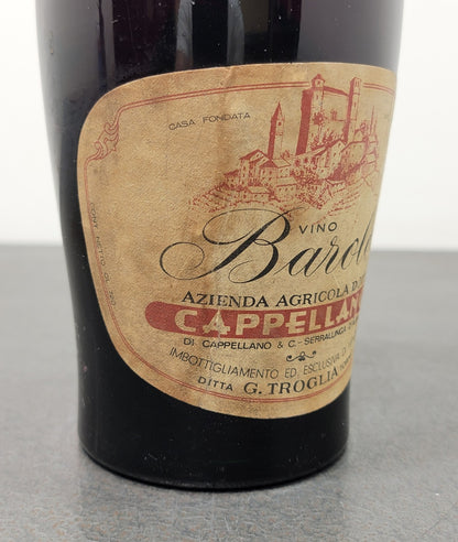 Barolo Cappellano 1962 Troglia Serralunga d'Alba bott.72 cl 13%