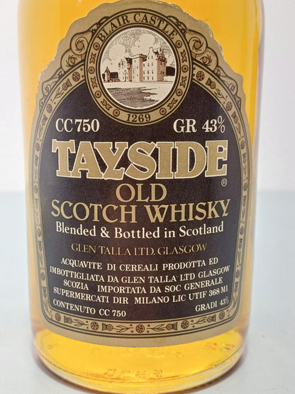 Whisky Tayside 5 years Old Blended Scotch Whisky Glen Talla bott.0,75 cl