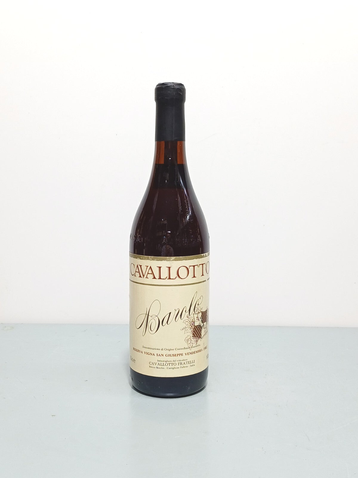 Barolo Cavallotto 1982 Riserva Vigna San Giuseppe bott. 75 cl 14%