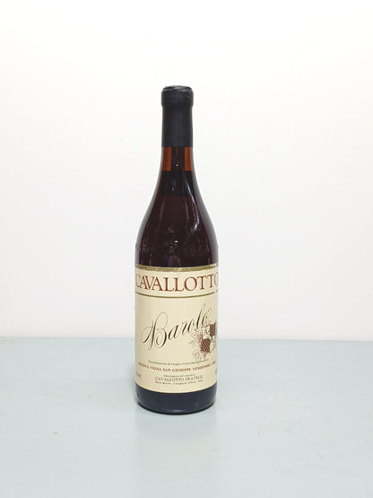 Barolo Cavallotto 1982 Riserva Vigna San Giuseppe bott. 75 cl 14%
