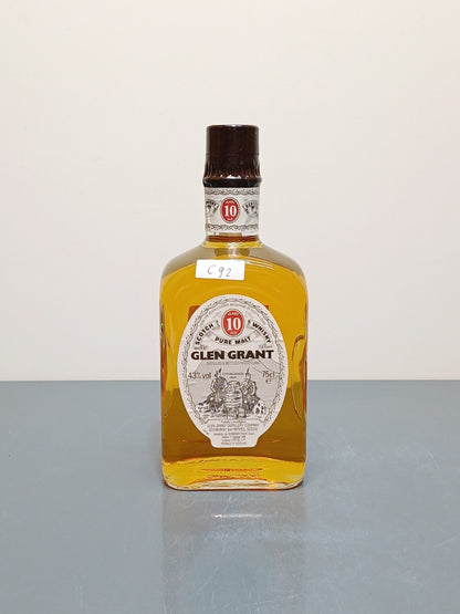 Glen Grant 10 years Pure Malt Scotch Whisky anni 80 bott.75 cl 43%