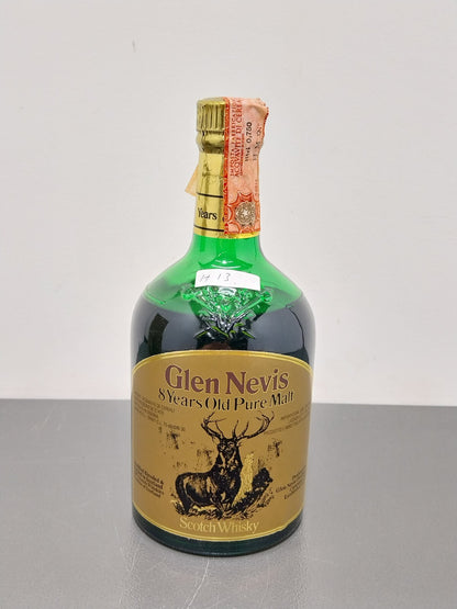 Whisky Glen Nevis 8 years old Pure Malt anni ‘70 bott. 0.75 cl
