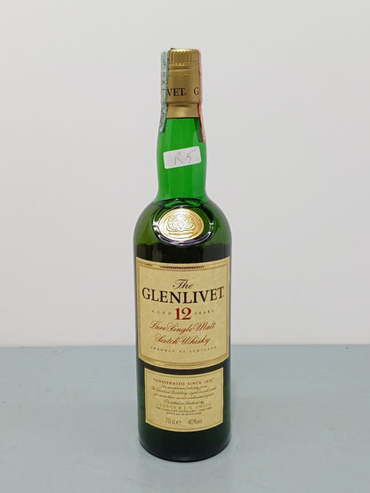 Whisky The Glenlivet 12 Y. 1990s Pure Single Malt Scotch Whisky bott.70 cl 40%
