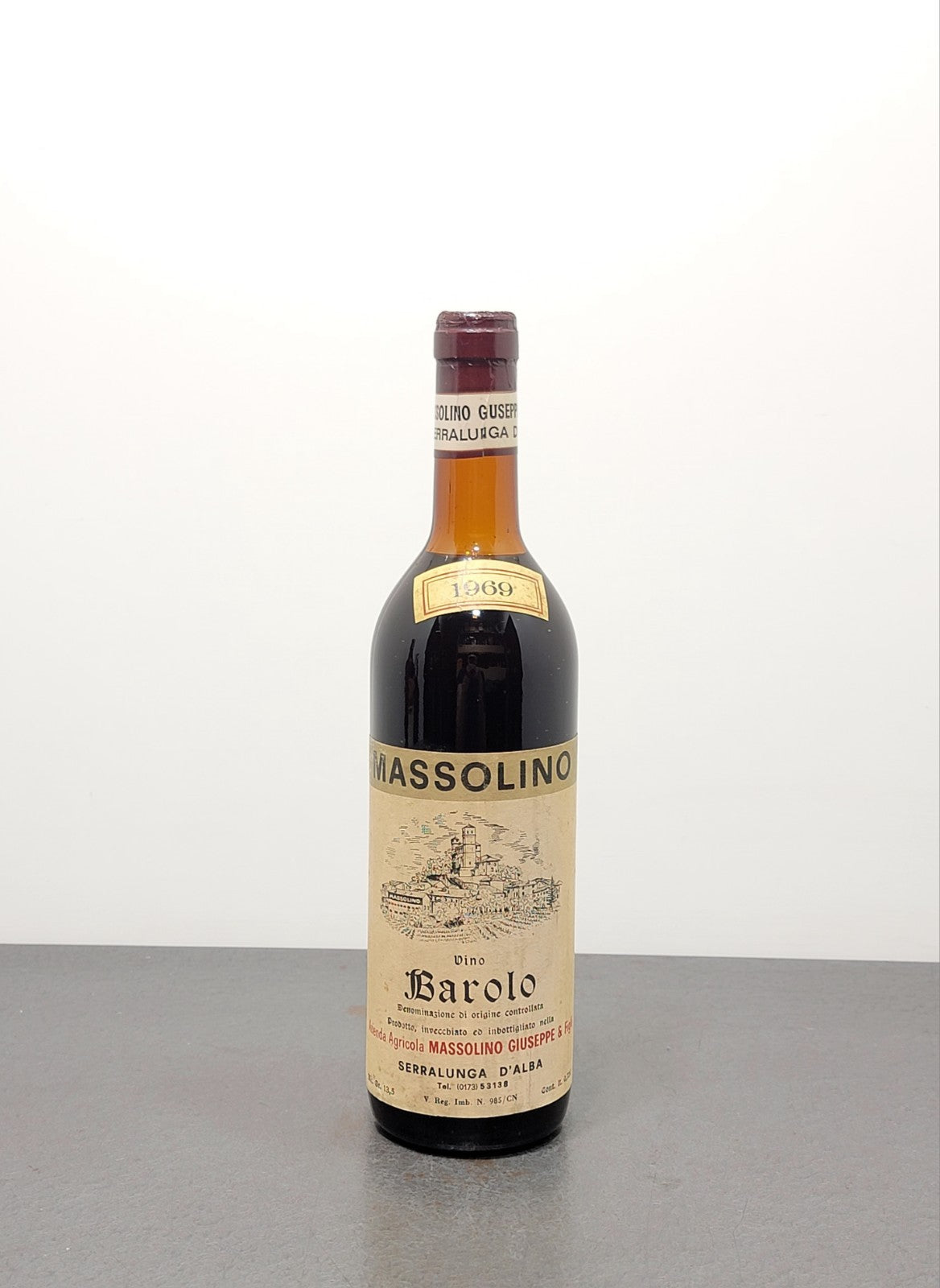 Barolo Massolino 1969 Serralunga D'alba bott.72 cl 13.5%