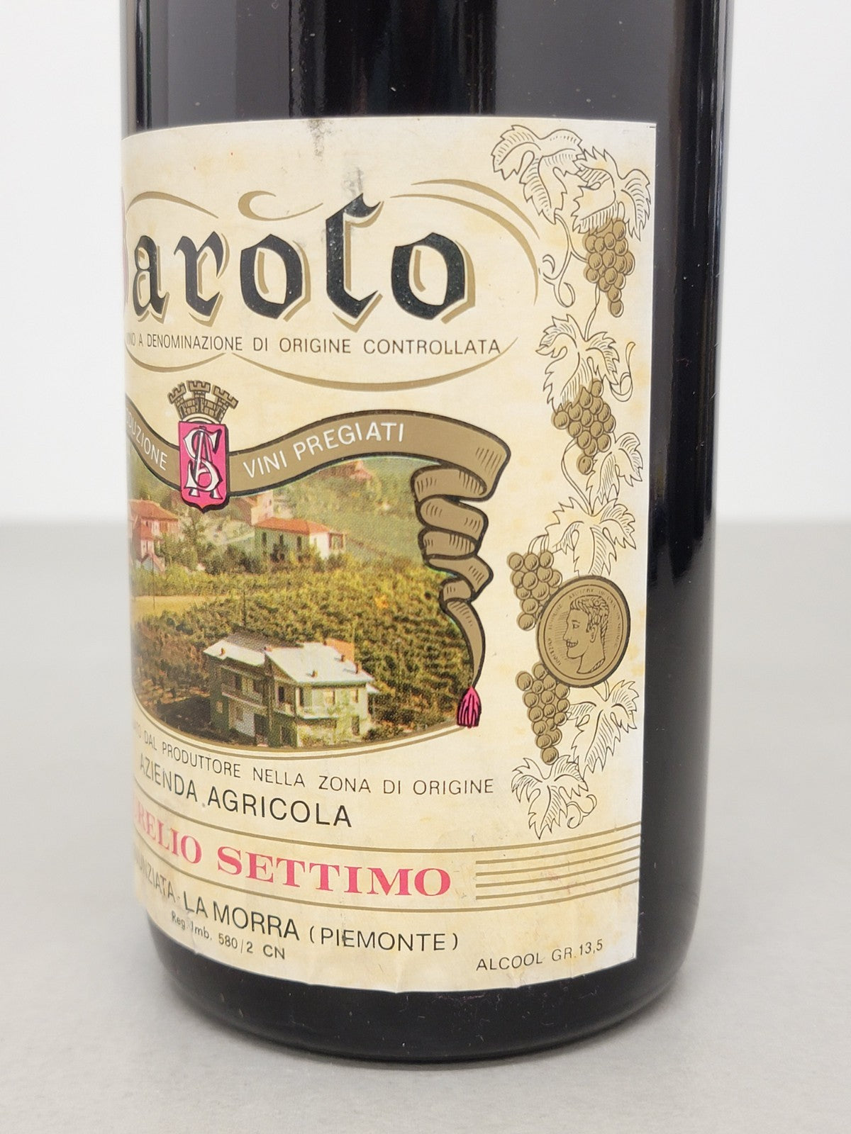 Barolo Aurelio Settimo 1970 Anuziata La Morra bott. 72 cl 13,5%
