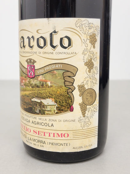 Barolo Aurelio Settimo 1970 Anuziata La Morra bott. 72 cl 13,5%