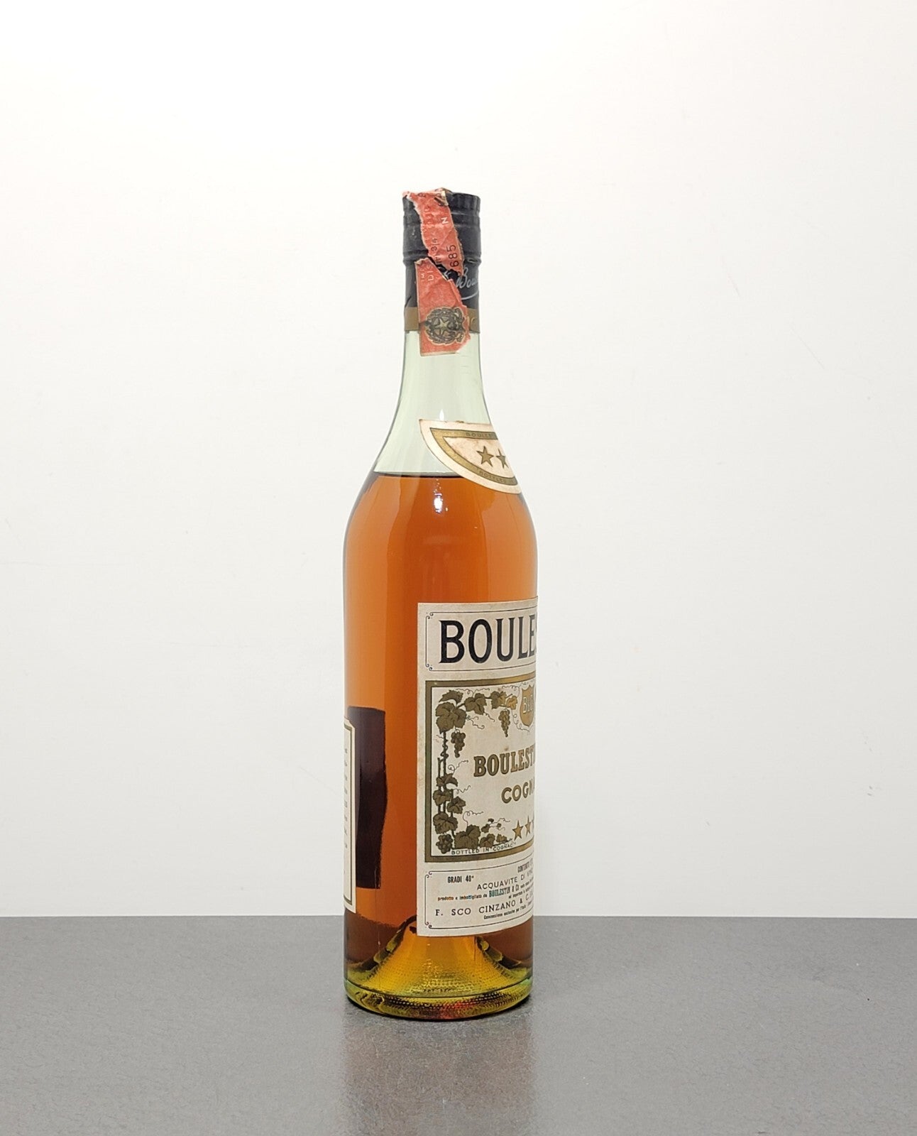 Cognac Boulestin 3 stars 1970s bott.75 cl 40%