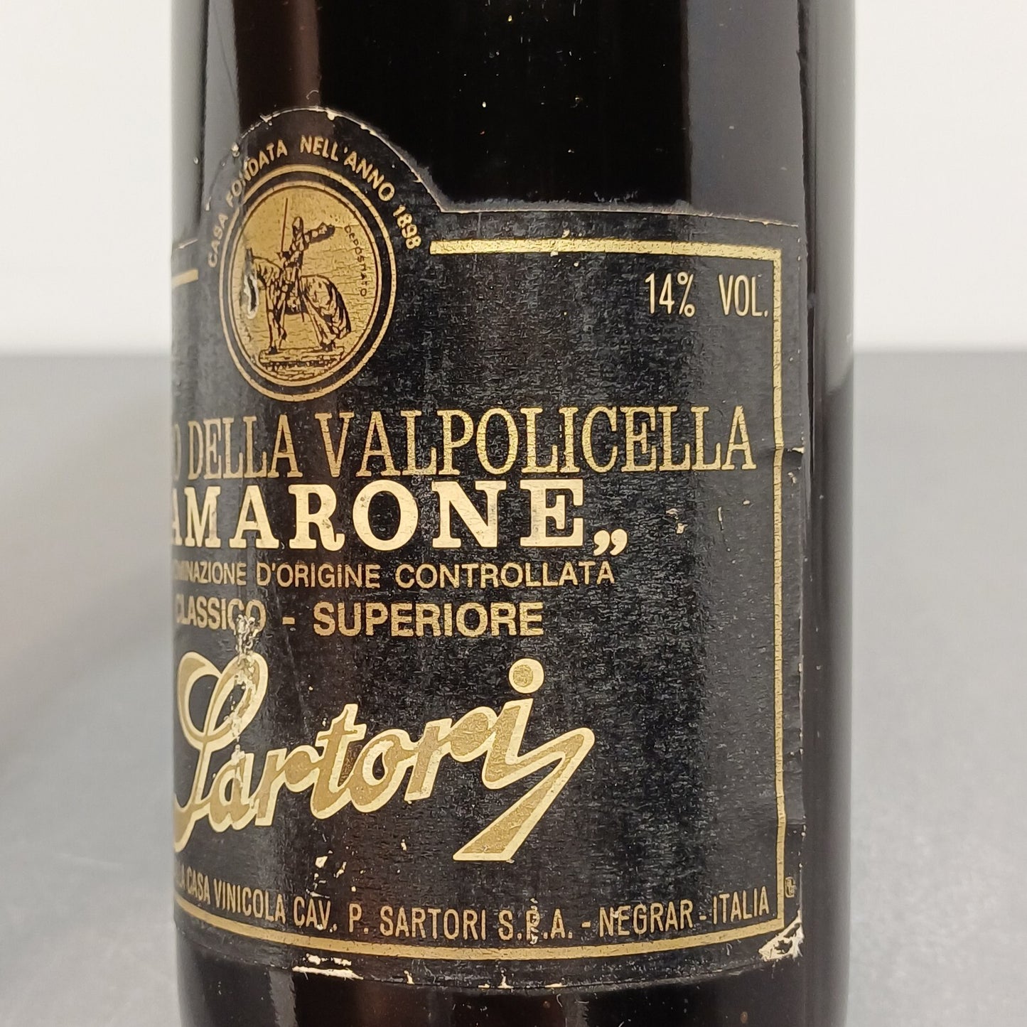 Amarone Sartori 1974  Recioto Della Valpolicella bott. 75 cl 14.%