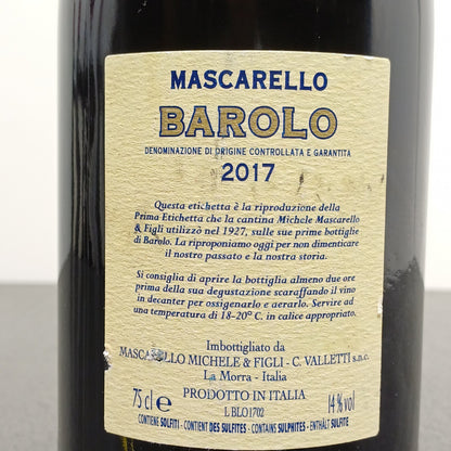Barolo Mascarello 2017 Michele & Figli La Mora bott.75 cl 14%