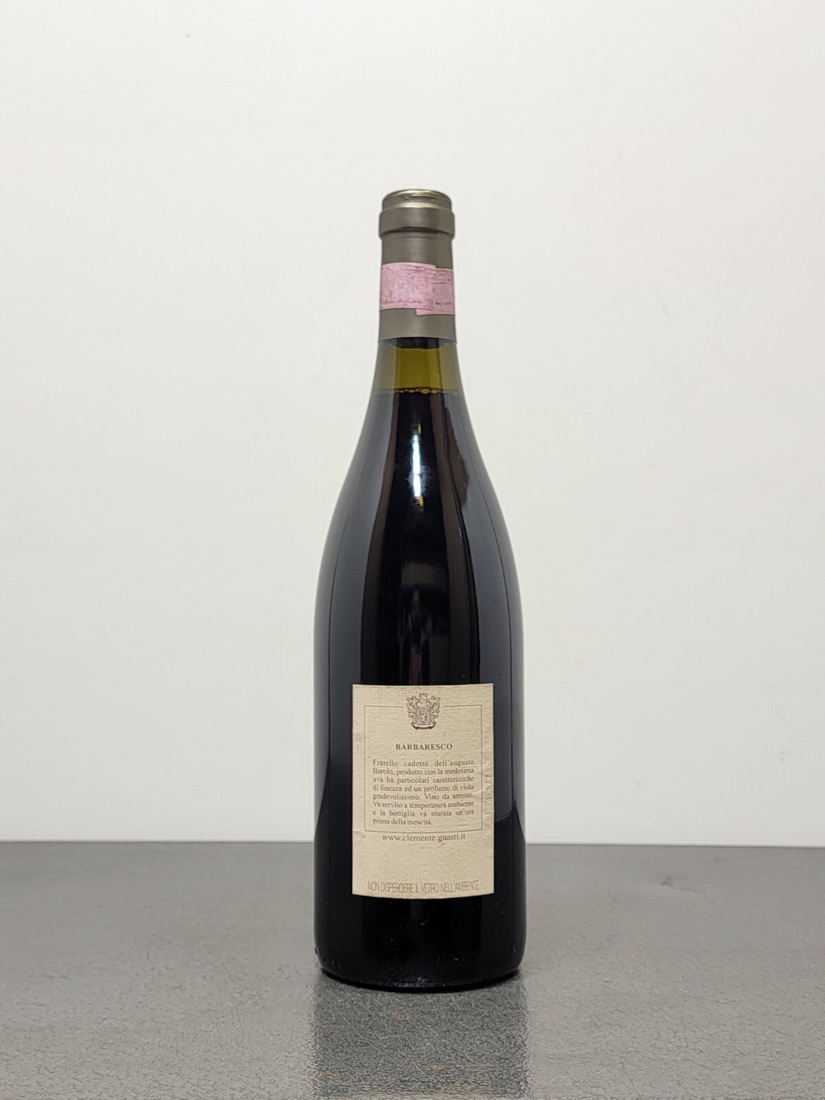 Barbaresco Guasti Clemente 2000 Riserva bott. 75 cl 13.5%