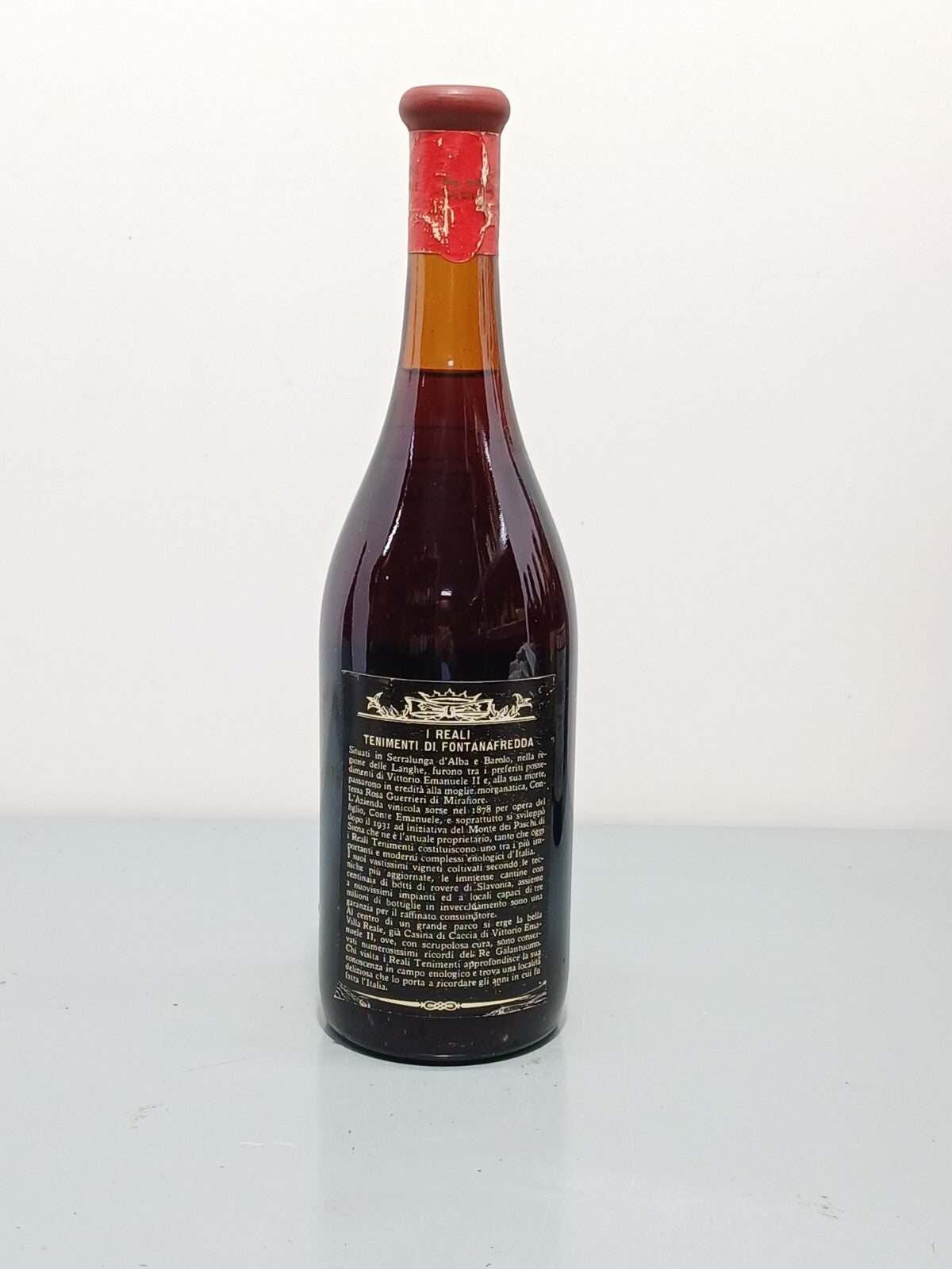 Barolo Fontanafredda 1971 Serralunga D'Alba 75 cl 13,5%