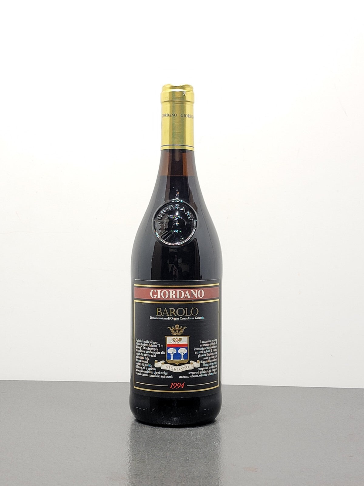 Barolo Giordano 1994 bott.75 cl 13%