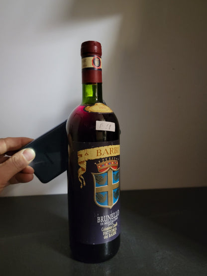 Brunello Di Montalcino Fattoria dei Barbi 1993 botti. 75 cl 13%