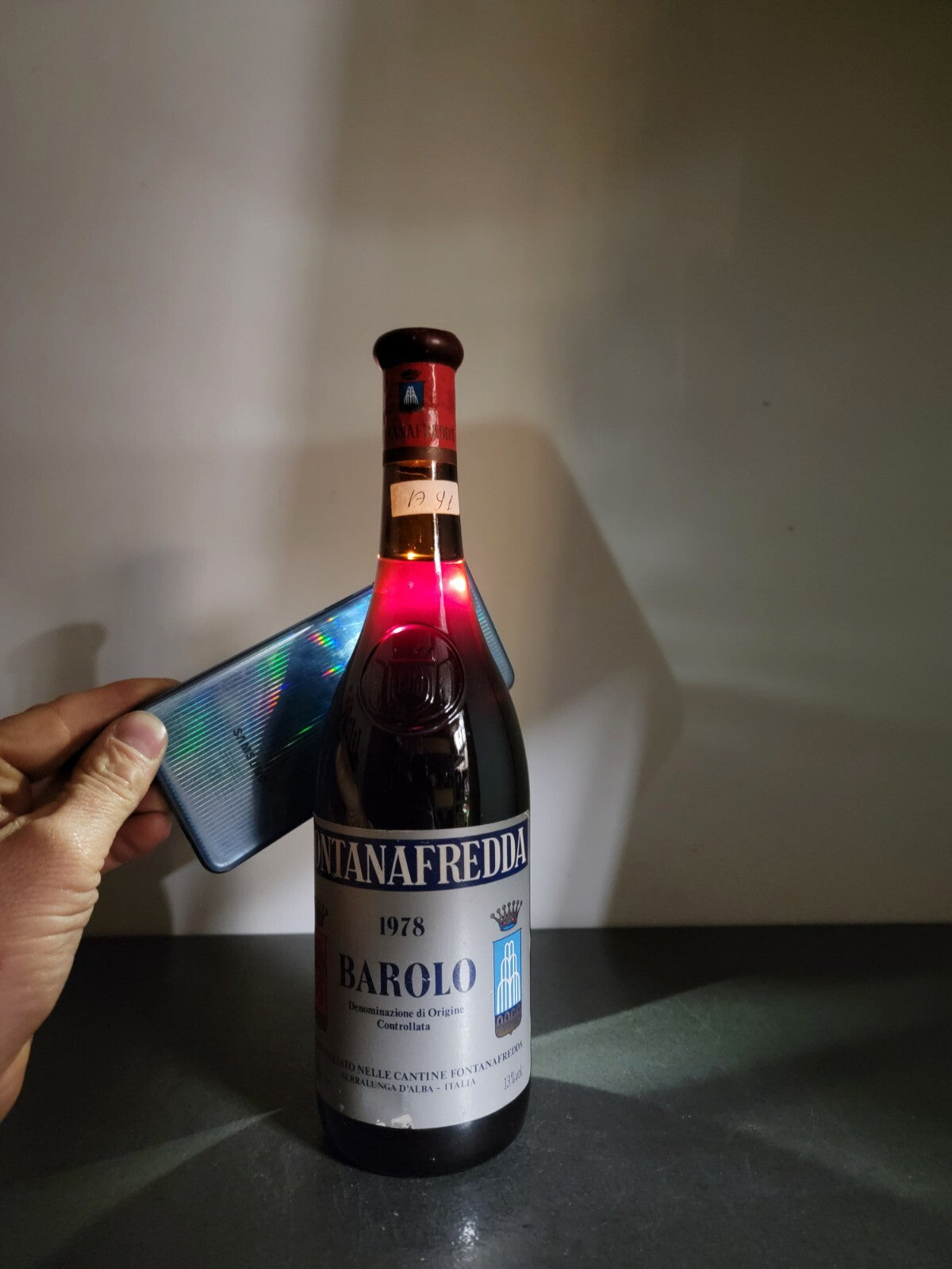 Barbaresco Fontanafredda 1977 Serralunga D'Alba bott. 75 cl 12.5%
