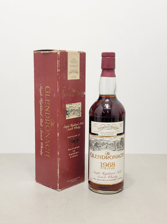 Whisky Glendronach 25 years 1968 Imbott.1993 Single Highland Malt 75 cl 43%