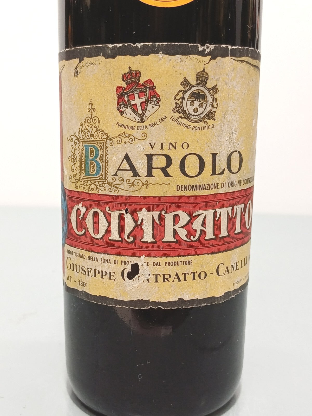 Barolo Contratto 1968 bott.72 cl