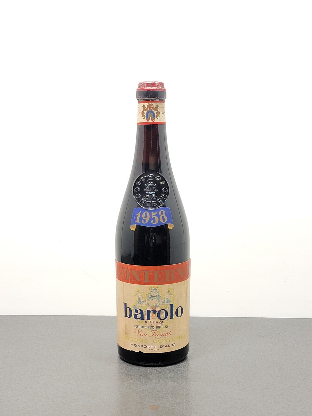 Barolo Conterno Riserva 1958 Monforte D'alba bott.72 cl 13.5%