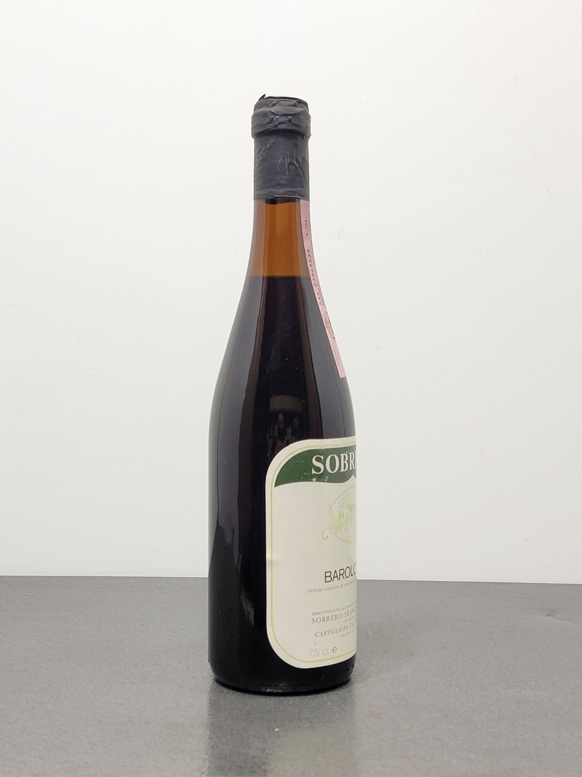 Barolo Sobrero 1987 Francesco & Figli Castiglione Falletto bott. 75 cl 13.5%