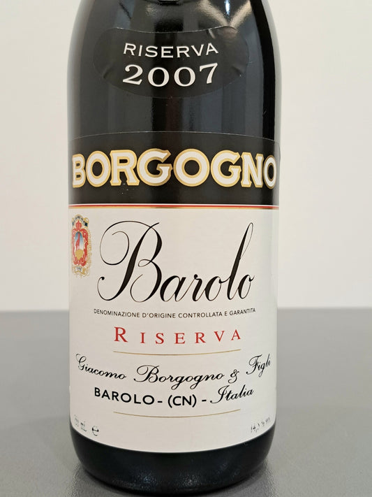 Barolo Riserva 2007 Giacomo Borgogno & Figli bott.75 cl