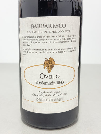 Barbaresco Ovello Riserva 1988 Produttori Del Barbaresco bott. 75 cl 13.5%