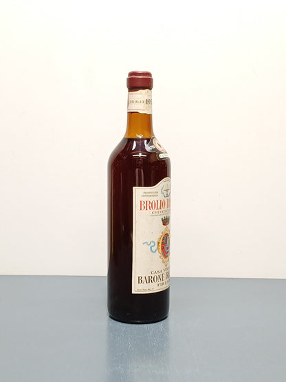 Vino 1958 Brolio Riserva Barone Ricasoli Chianti Classico bott.72 cl