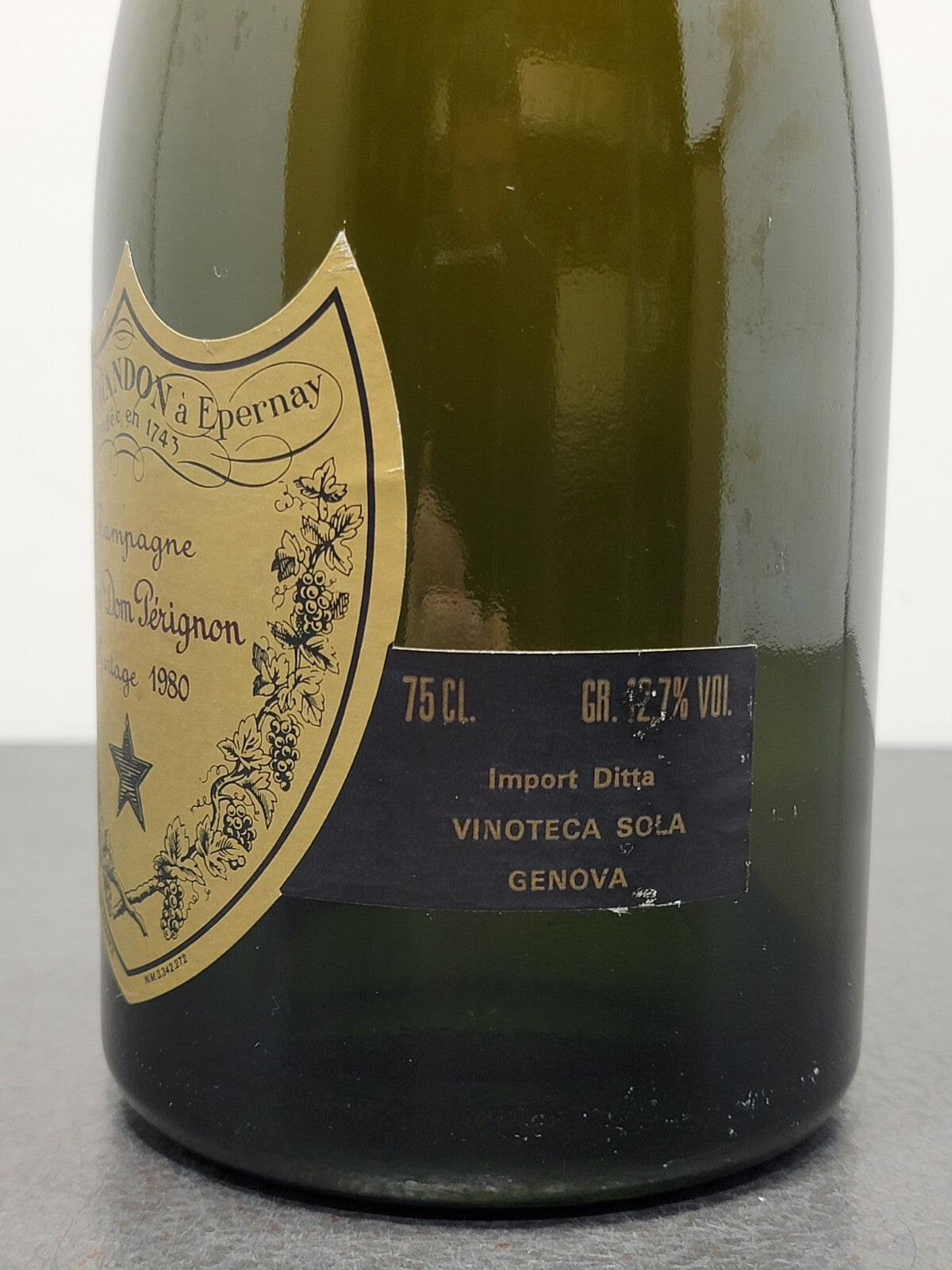 Champagne Dom Pérignon 1980 bott. 75 cl 12.7%