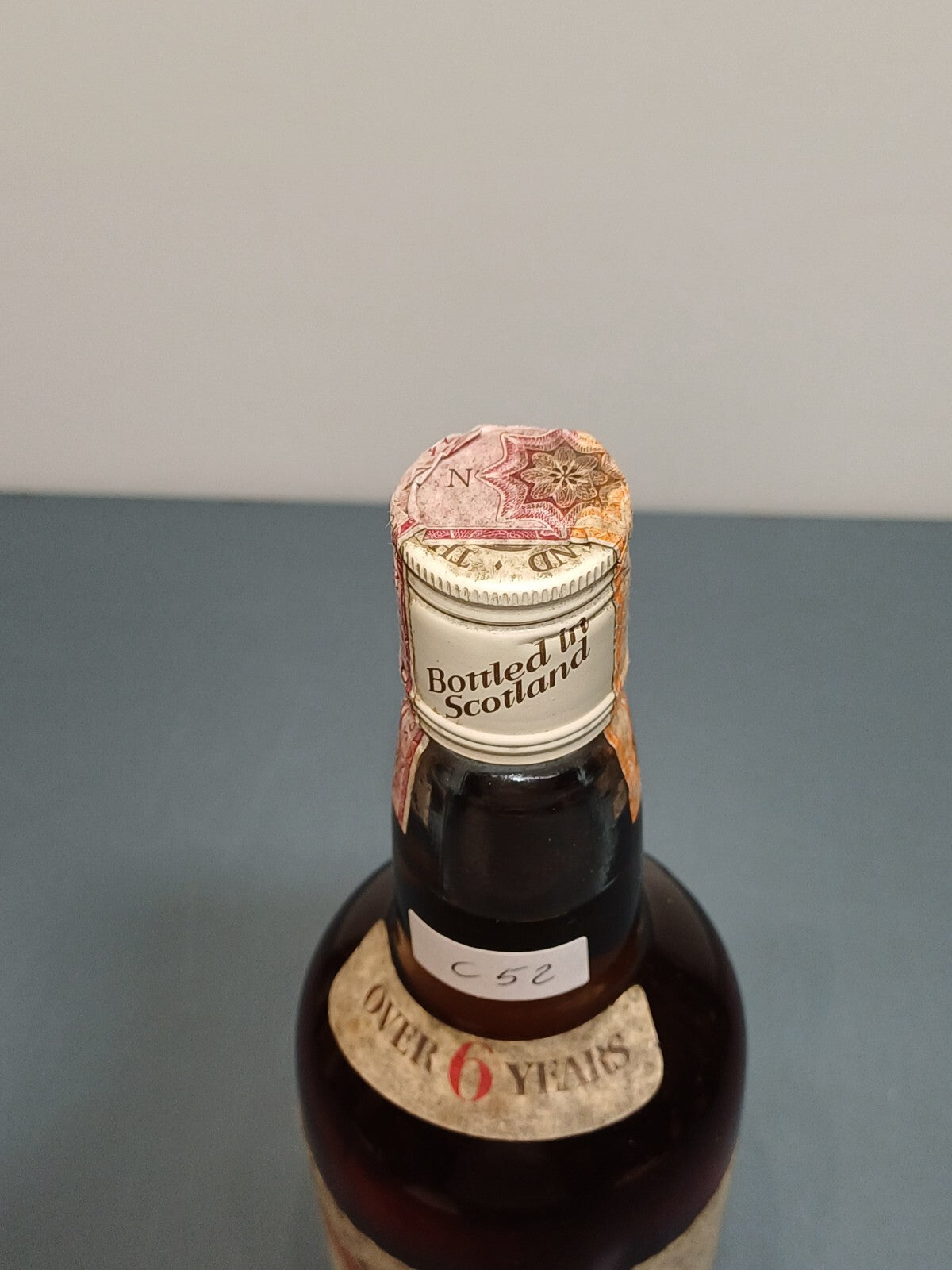 Whisky Famous Grouse Finest Scotch Whisky bott.0.75 cl anni 70