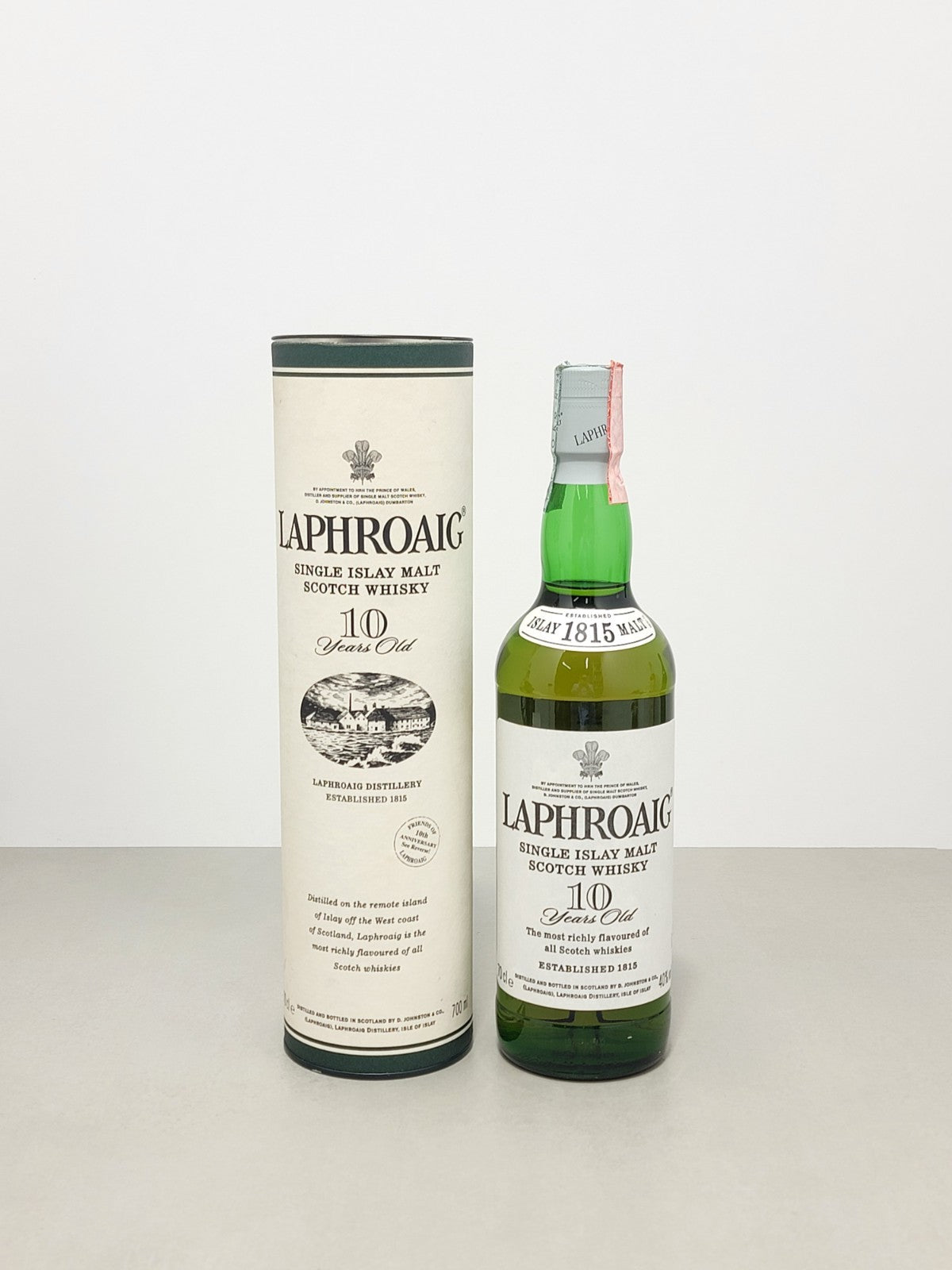Whisky Laphroaig 10 years 1990s Single Islay Malt Scotch Whisky bott.70 cl 43%