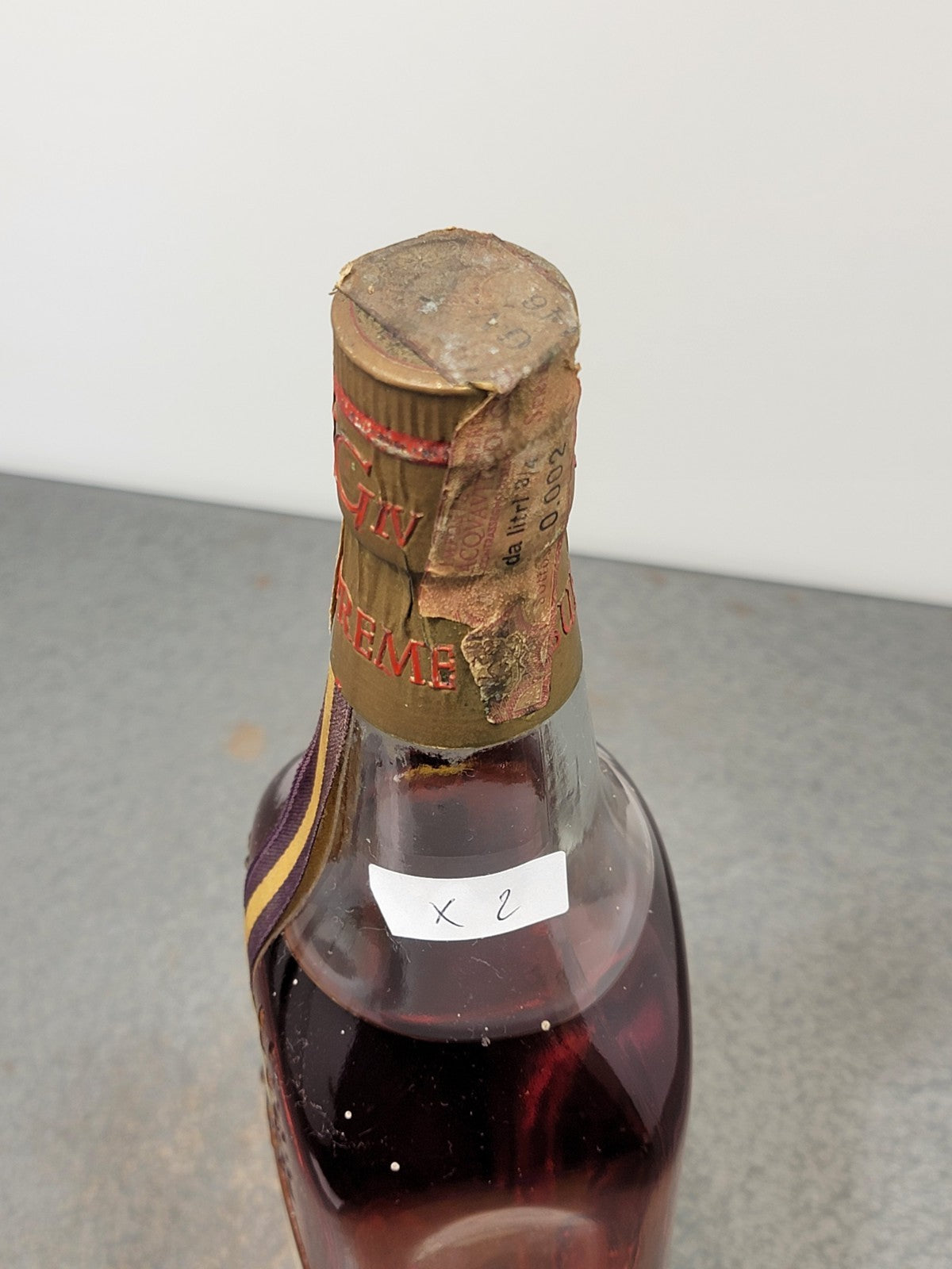 Whisky King George IV Supreme Old Scotch Whisky 1960s bott. 75 cl 43s