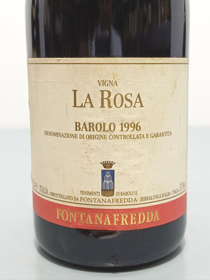 Barolo Fontanafredda 1996 Vigna La Rosa bott.75 cl 13,5%