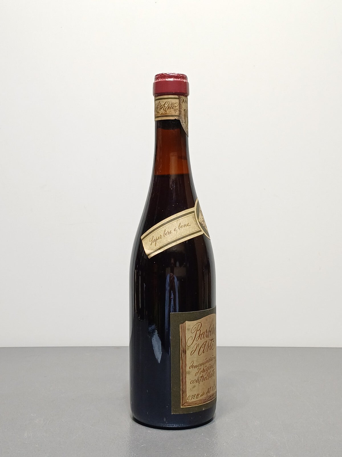 Barbera 1974 Balestrino Luciano Nizza Monferrato bott. 72 cl 13%
