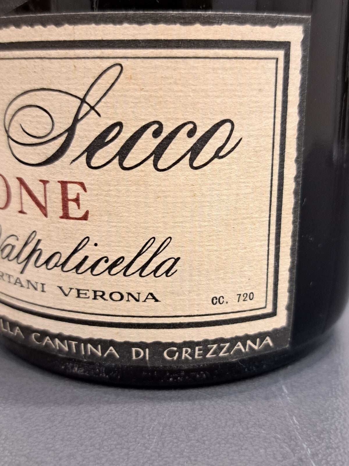 Amarone Bertani 1959 Recioto della Valpolicella Classico bott. 72 cl 15 %