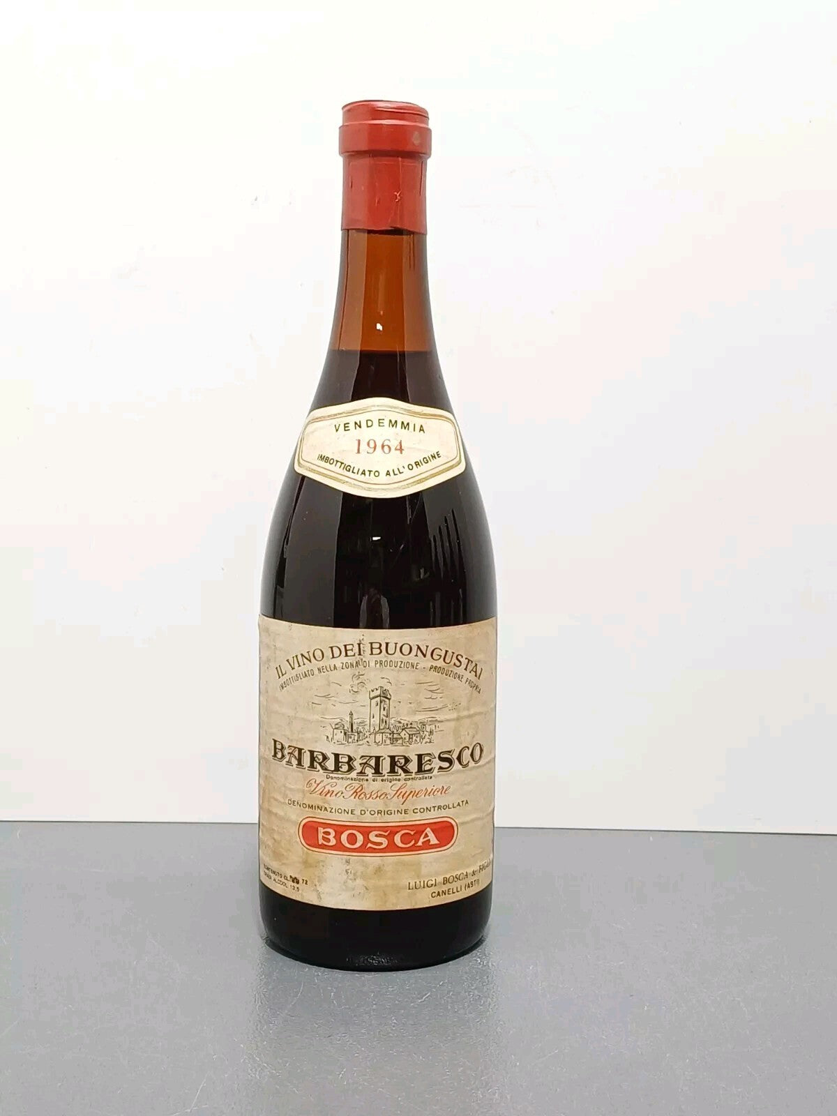 Barbaresco Luigi Bosca 1964 Vino Rosso Superiore bott. 72 cl 13.5%