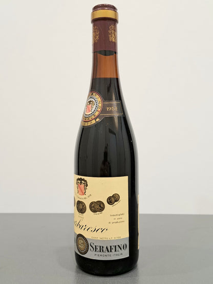 Barbaresco Enrico Serafino 1952 Riserva Speciale bott.72 cl  13%