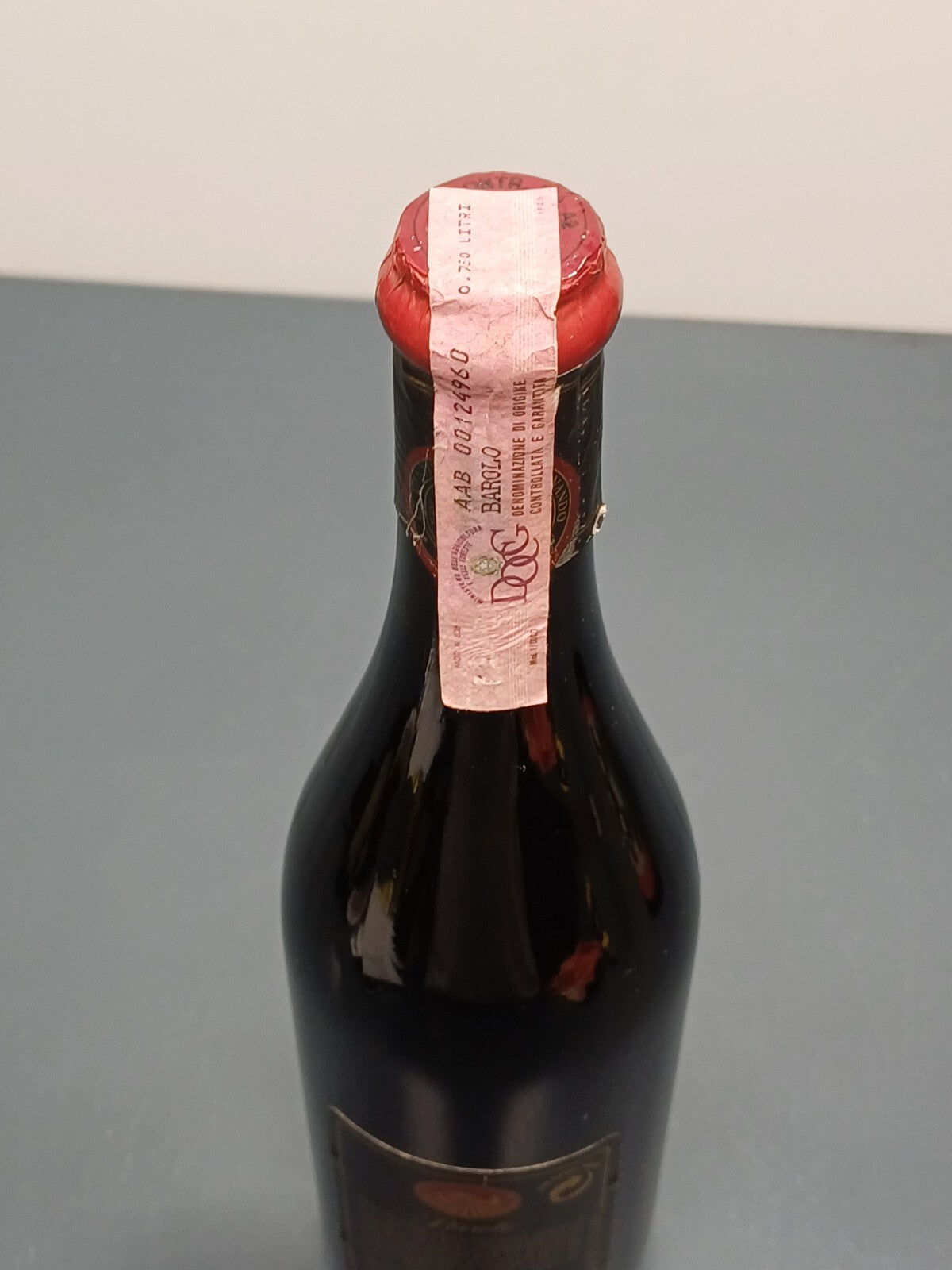 Barolo Giordano 1989 bott.75 cl 13.5%