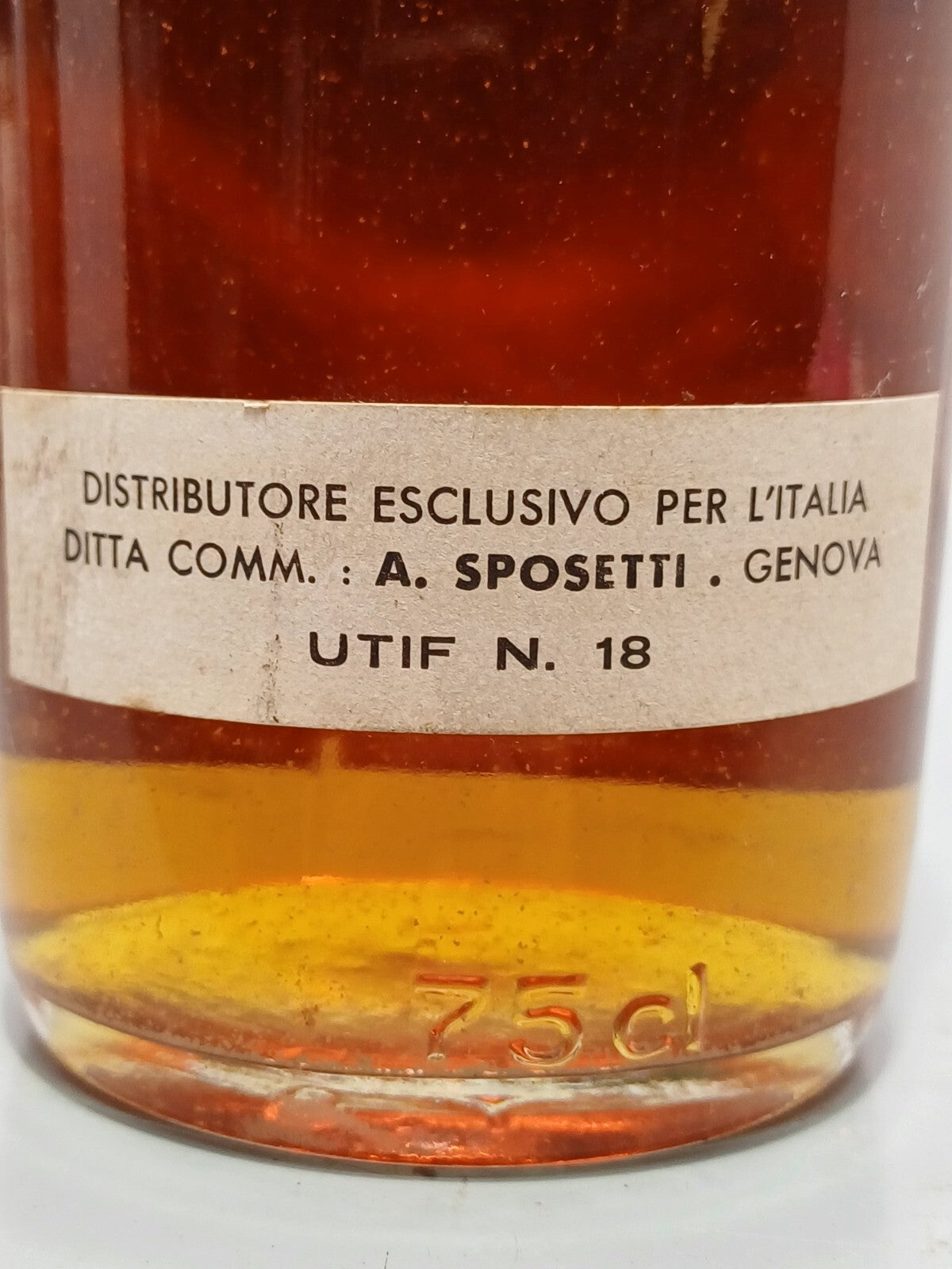 Calvados Vieux 1960s Chort Mutel Des Cloches De Corneville bott.75 cl