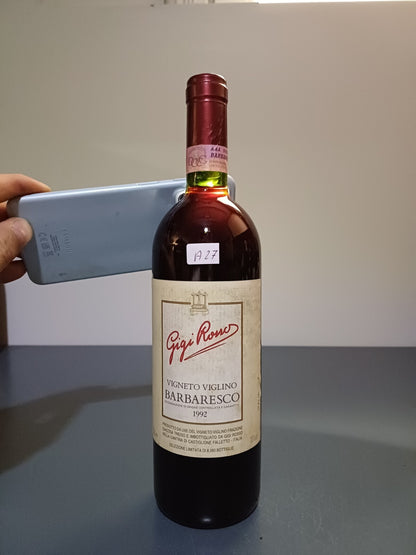 Barbaresco 1992 Gigi Rosso Vigneto Viglino bott..0.75 cl