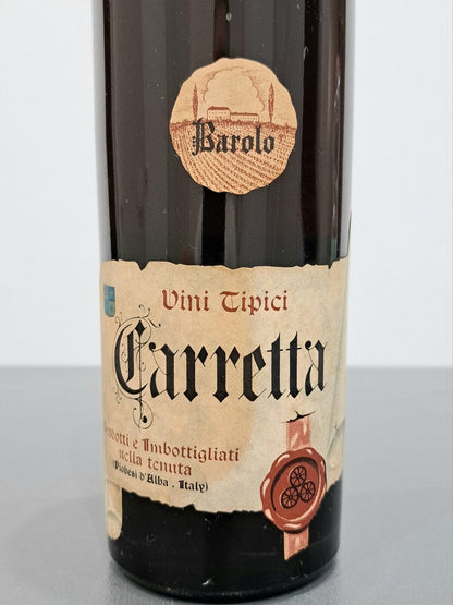 Barolo Carretta 1958 Vecchio Michet bott.72 cl 13.5%