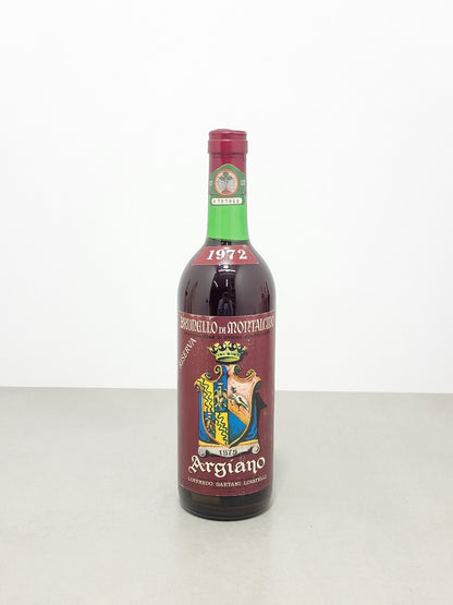 Argiano Riserva 1972 Brunello Di Montalcino Loffredo G. Lovatelli 72 cl 12,5%
