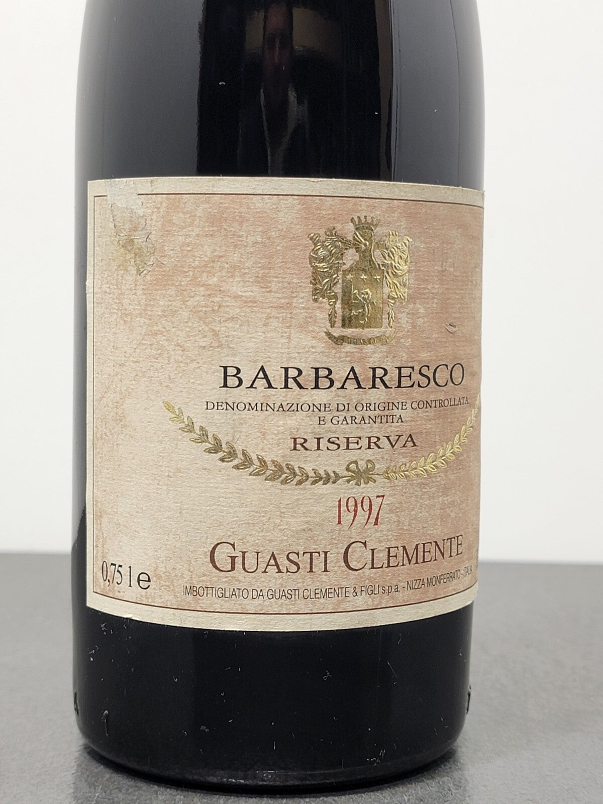 Barbaresco Guasti Clemente 1997 Riserva Nizza Monferrato bott. 75 cl 13.5%