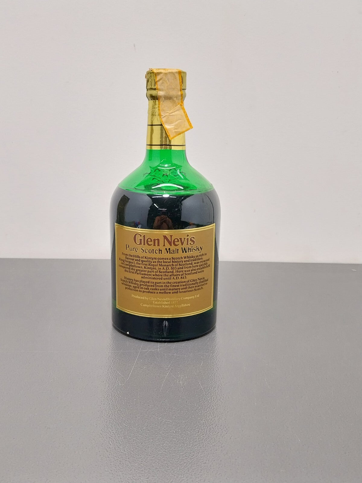 Whisky Glen Nevis 8 years old Pure Malt anni ‘70 bott. 0.75 cl