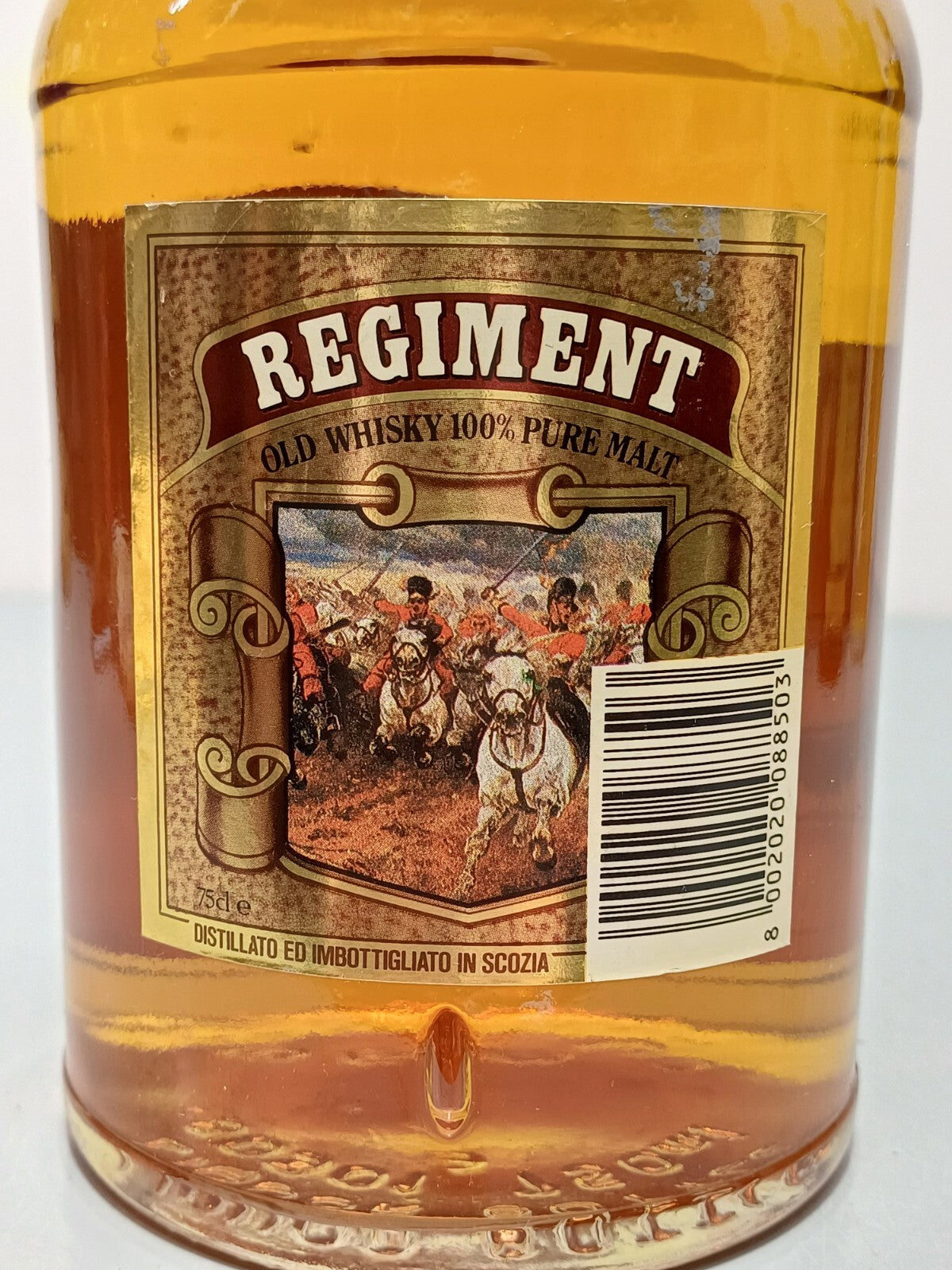 Whisky Regiment 12 Years Old Pure Malt Scotch Whisky anni 70 bott.75 cl