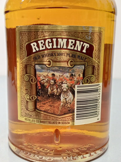 Whisky Regiment 12 Years Old Pure Malt Scotch Whisky anni 70 bott.75 cl