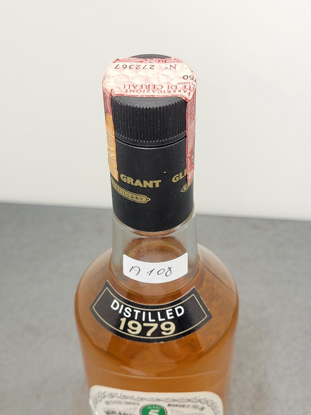 Glen Grant 5 years 1979 Highland Malt Scotch Whisky bott.75 cl 40%