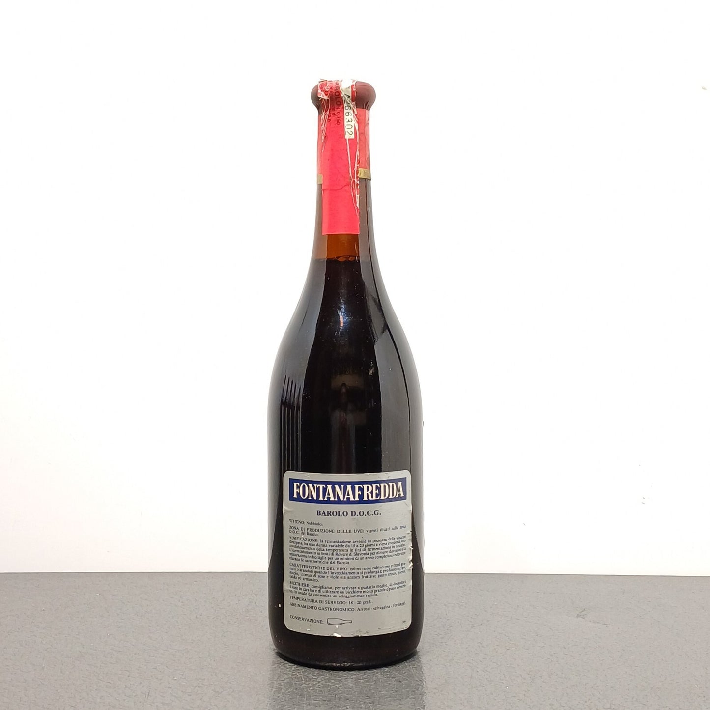 Barolo Fontanafredda 1981 Serralunga D'Alba 75 cl 13%
